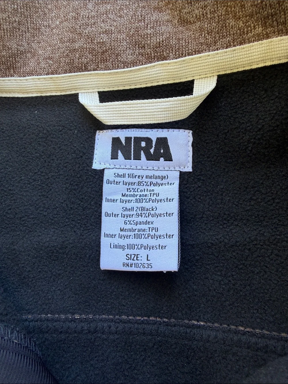 NRA Dakota Ridge Performance Soft Shell Jacket Men’s xL